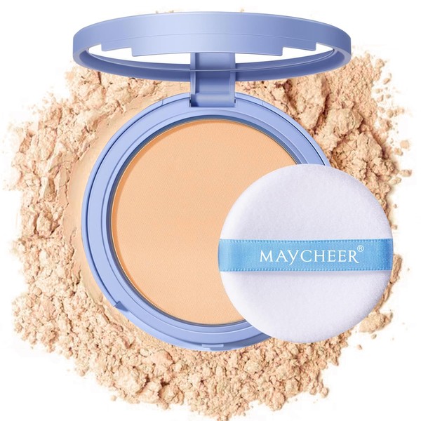Oil Control Face Pressed Powder, Matte and Smooth Translucent Powder