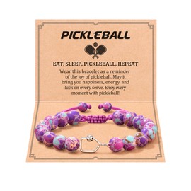 JOGDIAM Pickleball Bracelet Gifts for Women Stocking Stuffers Pickleball Accessories Gifts for Pickleball Lovers