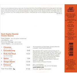 NOAH KAPLAN CLUSTER SWERVE NEW CD