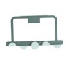 Over The Door Hooks Sturdy Prevent Scratches Iron Adhesive Door