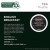 Celestial Seasonings English Breakfast Black Tea, Single-Serve Keurig K-Cup Pods,