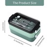 Bento Box, Lunch Box for Adult, Compact Bento Box Set-