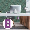 Purple Duplex Outlet Covers Wall Plate Light Switch Cover Plates