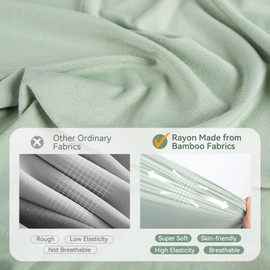 BubblePanda Rayon Made from Bamboo Baby Swaddle Blanket Set with Matching Beanie,Soft & Breathable Receiving Blankets for Infant Newborn, Swaddle Wrap for Babies Girl and Boy, 35 x 35 Inch