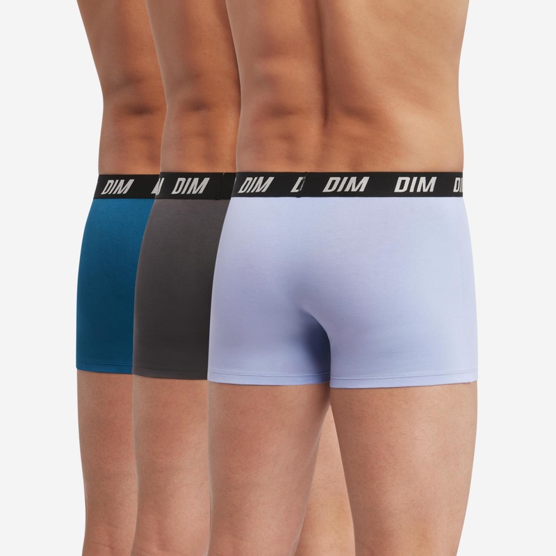 DIM Men's Swimming Trunks, Blue/Mauve