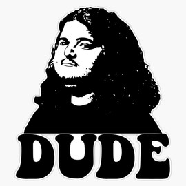 Hurley Hugo Reyes - LOST Bumper Sticker Vinyl Decal 5 inches