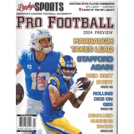 Lindy's Sports Magazine PRO Football 2024 Preview (Covers Vary)