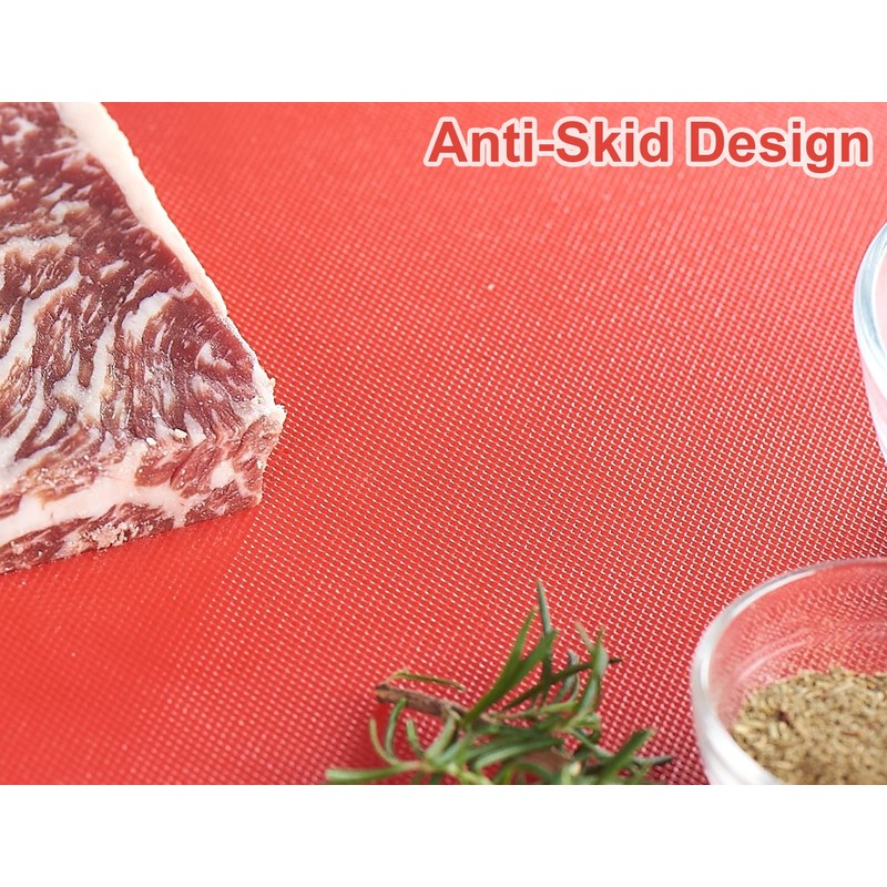 CURTA Cutting Boards for Kitchen, 18" x 12" x 0.5"