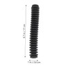 DOITOOL 1pc Rubber Extension Tube Flexible Hose Connector for Drain