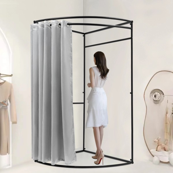 Unbranded Fan-shaped Clothing Store Fitting Room, Fitting Room, Dressing Room