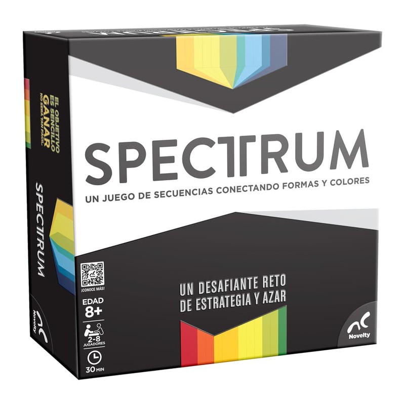 Novelty Corp Juego de Mesa de Estrategia Spectrum 2-4 Jugadores,