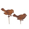 Garden Stake Set of 2 Birds Mini Trellis
