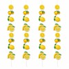 Lemon Party Garland Banner - Tropical Bird Decoration ﻿