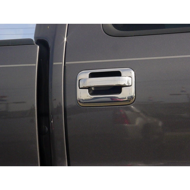 TFP 407KE Chromed Stainless Steel Door Handle Cover