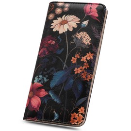 APHISON Womens Wallet RFID Wallet Women Slim Bifold Compact Small Wallet for Women with ID Credit Card Holder Zipper Coin Pocket Wallet