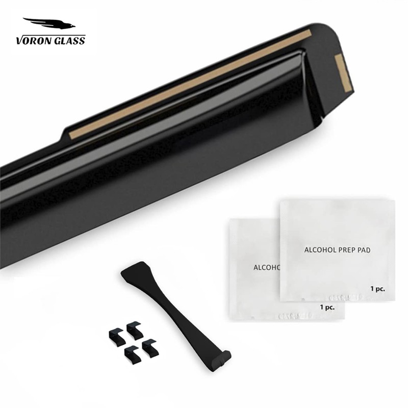 Voron Glass in-Channel Extra Durable Rain Guards for Toyota Grand