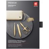 ZWILLING Manicure and Pedicure Set Cowhide Leather Case 3 Pieces