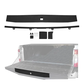 KUAFU Tailgate Molding Top Trim Cap Cover Compatible with 2017-2022 Ford F250 F350 Super Duty Flex Step Replacement for HC3Z-9940602-A FO1904134 Rear Center Piece