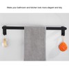 Single Towel Rack Aluminum Alloy 50cm / 20in Wall Mounted