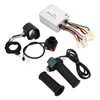 24V 500W Motor Speed Controller Headlight Throttle Grip with Lock