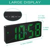 ORIA Digital Alarm Clock, Small Desk Clock, Led Alarm Clock