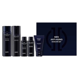 IOPE Men 2-piece set Essence 145ml + Emulsion 120ml + 3 miniatures / 아이오페 맨 2종 세트 에센스145ml+에멀젼 120ml+미니어처 3종