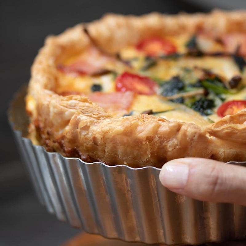 Suncraft PP-696 Quiche Patissiere Pastry Chef's Patissiere with Bottom 7.9