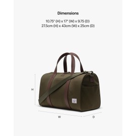 Herschel Supply Co. Unisex Novel Duffle Tech, Ivy Green, 45L