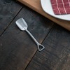 VINTAGE INOX Vintage Scoop, Square Spoon, Small, Made in Japan,