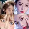 Glittering 4 Piece Set of Face Seals, Rhinestone Seals, Faces,
