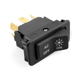 Rocker Switch for Air Condition Fit for Peterbilt 335 355 378 379 385, Repace 832-0001-000, 8320001000, 577.75608