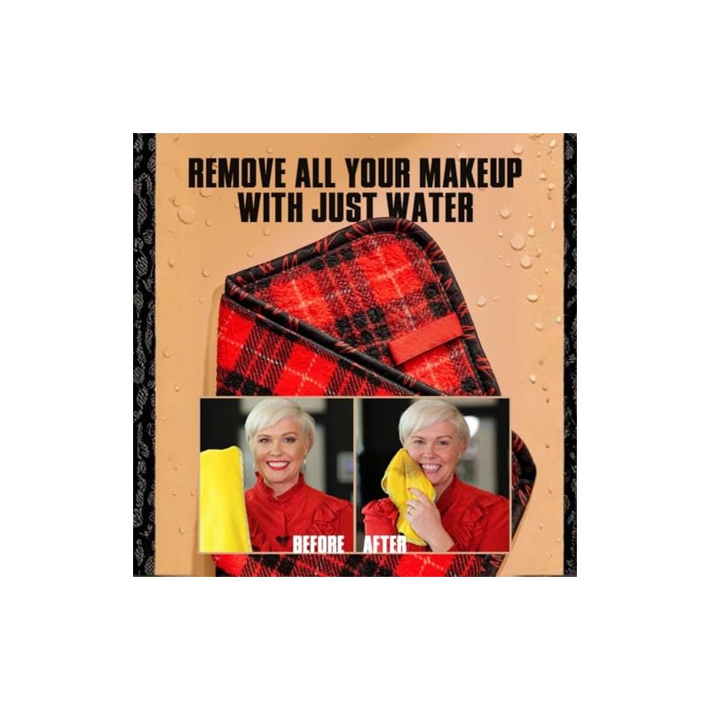 CAMPANELLI Makeup Remover Towels - Washable & Reusable. Great for