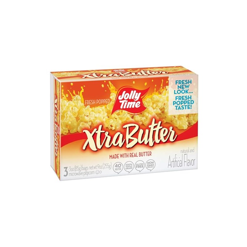 Jolly Time Xtra Butter Gluten-Free & Trans-Fat Free Extra Buttery