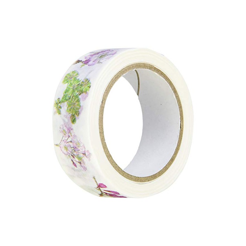 Kamiiso Sansho GR-0019 Masking Tape, Cherry Blossoms, 0.6 inches (15
