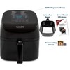 Nuwave 4.5-Qt Brio Air Fryer, 100 Pre-Programmed Recipes & 100