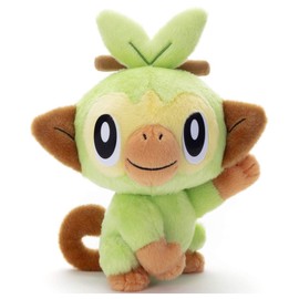 Pokemon: I Choose You! Plush Toy, Grookey, Height Approx. 9.1 inches (23 cm)