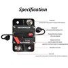 Goodway Power car Circuit Breaker 100A of DC12V-48V Waterproof and