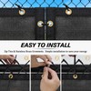 Amagenix Privacy Fence Screen 6'x7'Customized Mesh Fencing Shade Cover with