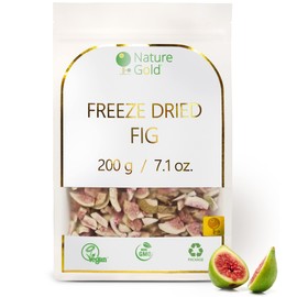 FIG Freeze Dried Slices | 200g - 7.1oz | 100% Natural & Vegan | No-GMO | Without Sugar and Any Additions ~*~