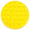Push & Pop Round Yellow Pop It