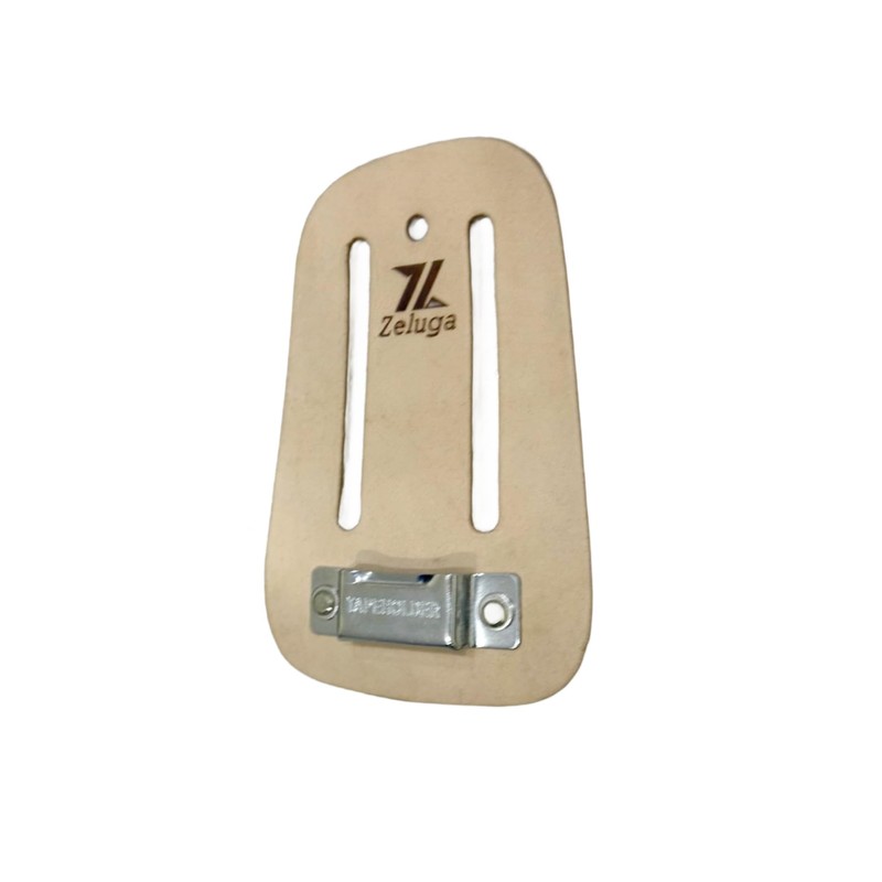 Zeluga 20-520 Heavy Duty Leather Tape Measure Holder, Fits Belts