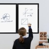 YCCYYCCY Black Hidden Board, Enclosed Whiteboard with Wooden Frame, 20x30in