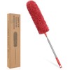 OFFCUP Extendable Feather Duster, Microfiber Duster with Extra Long 100
