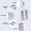 TAIXING Pack of 32 Double Pencil Sharpeners Metal Pencil Sharpener