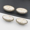 Rowiz 10PCS Vintage Cabinet Knobs Drawer Pulls Small Zinc Alloy