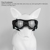 Dog Goggles UV Protection Adjustable Strap Soft Frame Waterproof Anti