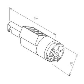 Toto Toilet Parts, Repair Goods, Washlet Soft Closing Unit (for Toilet Seats, Elongate) [TCH620N]