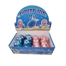 Warm Fuzzy Stretchy Penguin Toys - Squishy Penguin Stretch Toys for Goodie Bags, Party Favors, Prize Boxes and PTA Carnivals