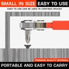Hakkin 32Pcs Mini Ratchet Wrench Magnetic Offset Screwdriver S2 Steel