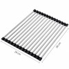 Stainless Steel Dish Drying Rack for Kitchen Sink – Drainage